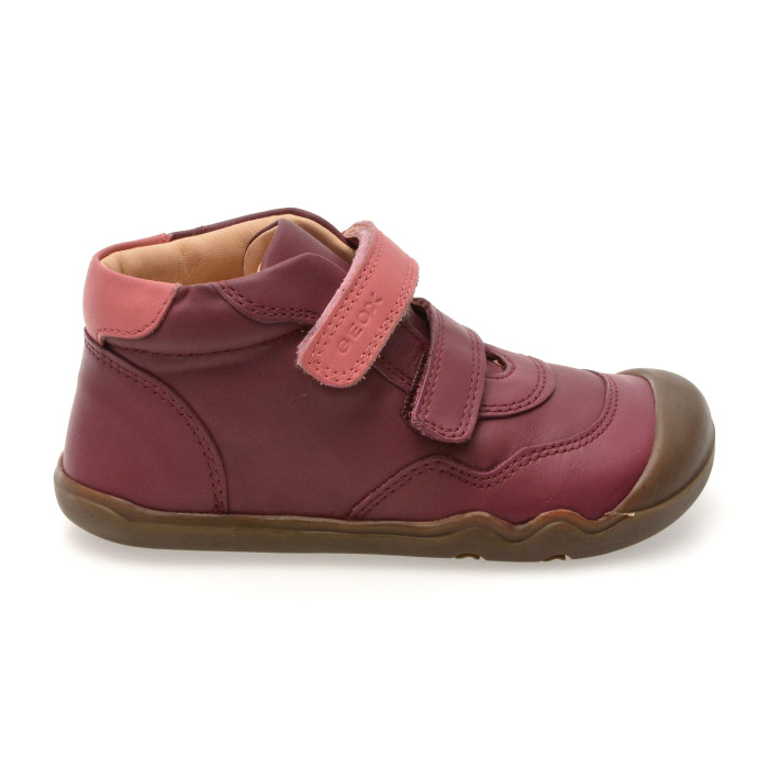 Ghete GEOX mov, B5663C, din piele naturala