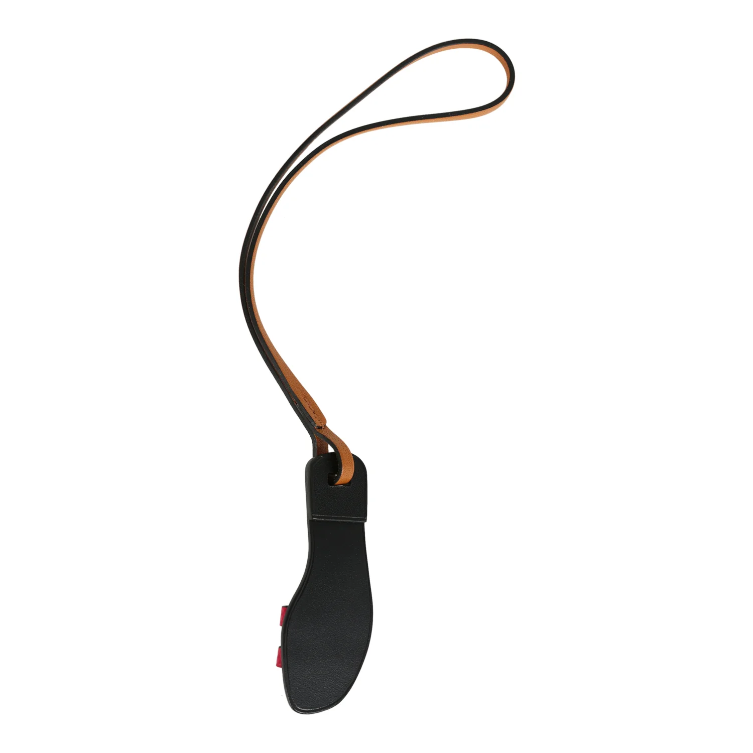 Hermes Sac Oran Nano Bag Charm Framboise, Naturel Sable, Black Epsom, Butler & Vache Hunter