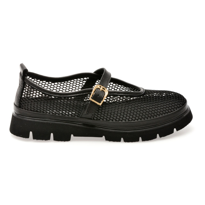 Pantofi GRYXX negri, 1460205, din material textil