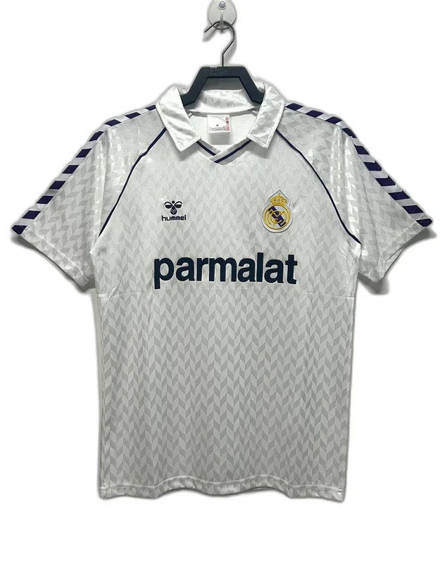 Real Madrid 86/87 I Home Jersey - Retro Version