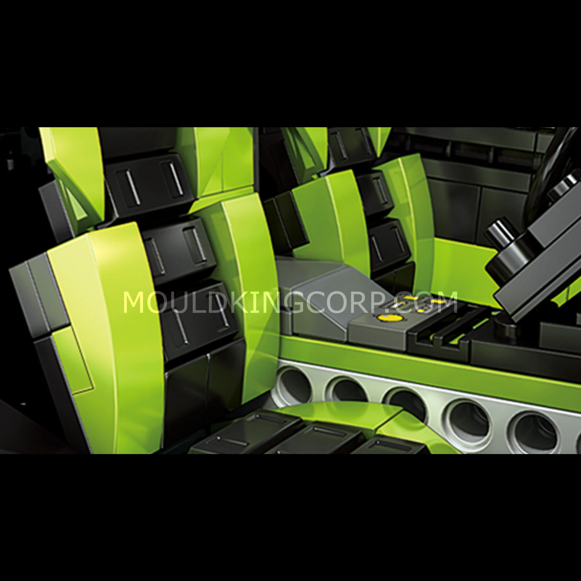 Mould King 10011 Italian Bull SAI Sports Car Model Building Set | 1,168 PCS