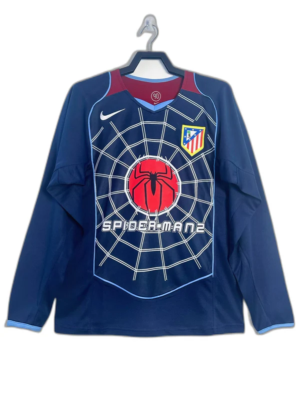 Atletico Madrid 04/05 II Away Jersey - Long Sleeve Retro Version