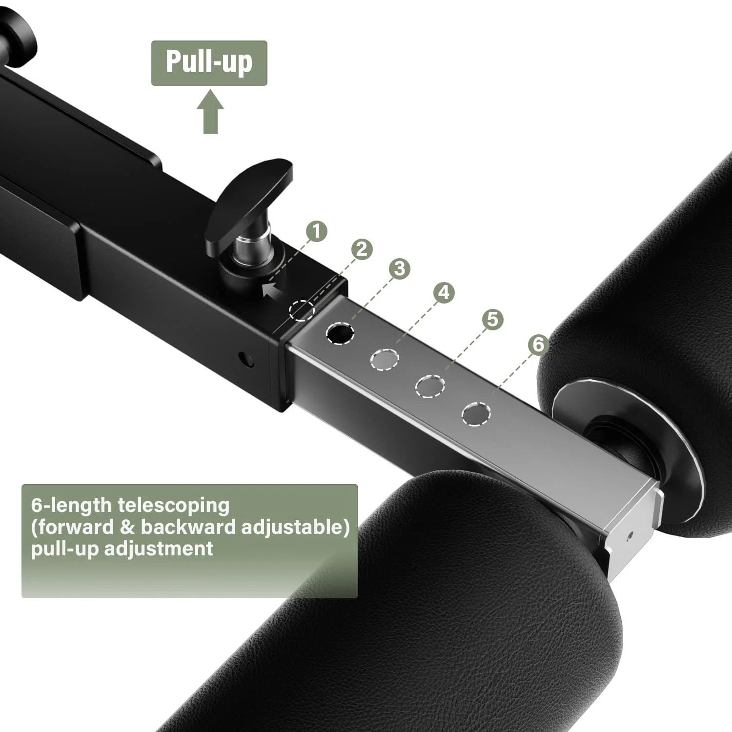 Major Fitness Home Gym Equipment Leg Holder Attachment