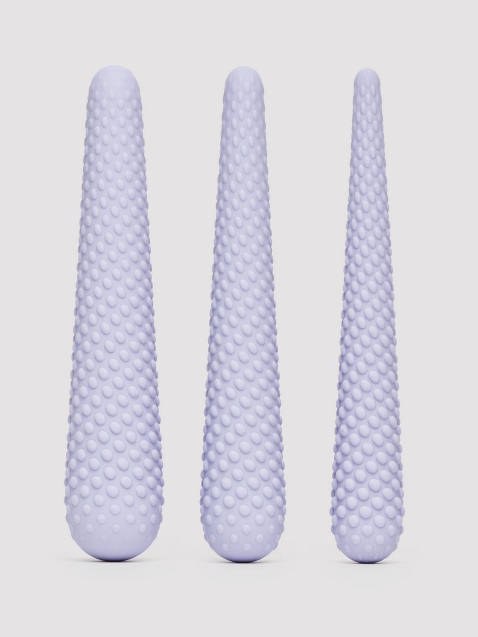 Rocks Off Unite Double Ended Textured Silicone Dilator Set