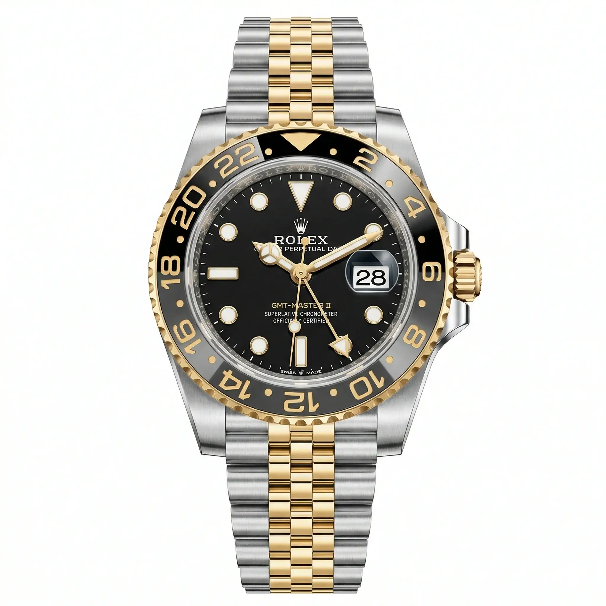 Rolex GMT-Master II 126713GRNR Oystersteel & Yellow Gold