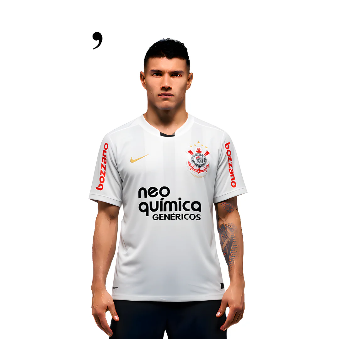 Corinthians 2012 I Home Jersey - Retro Version