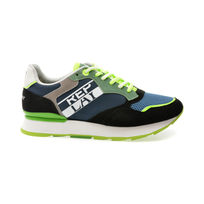 Pantofi sport REPLAY bleumarin, MS6800L, din material textil