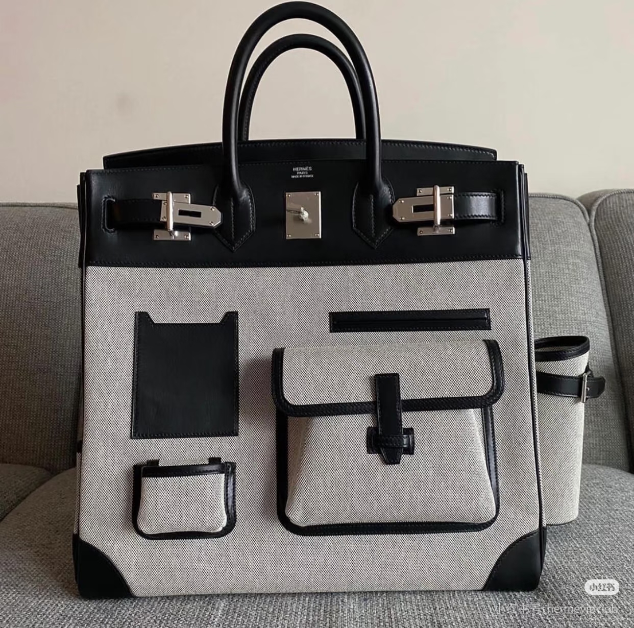 Hac 25-40 Cargo Silver Hardware Custom - Artisantouchss