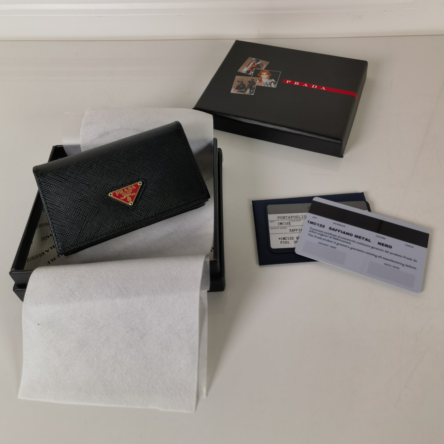 Prada Card Holder Size 11*7*2cm