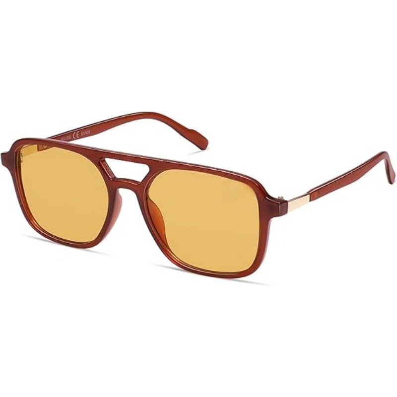 Retro Aviator Sunglasses for Women Men