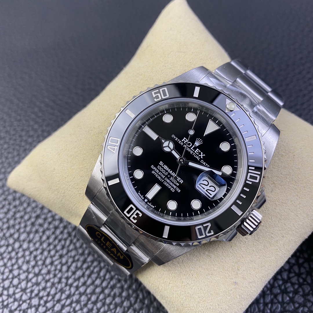 Rolex Submariner 126610LN 0001 Stainless steel Black Dial 41mm Mens Replica Watch