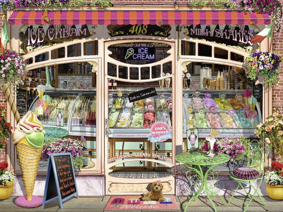 Ice Cream Shop 1500 Piece Puzzle
