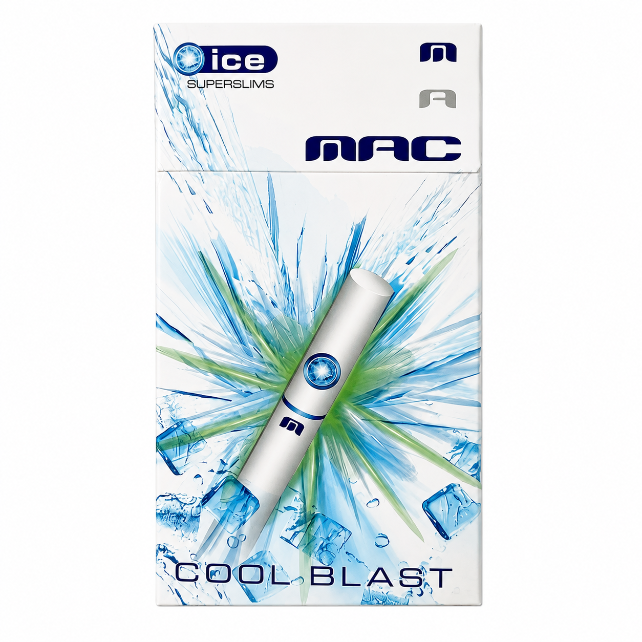 MAC Super Slims Cool Blast 4mg Carton