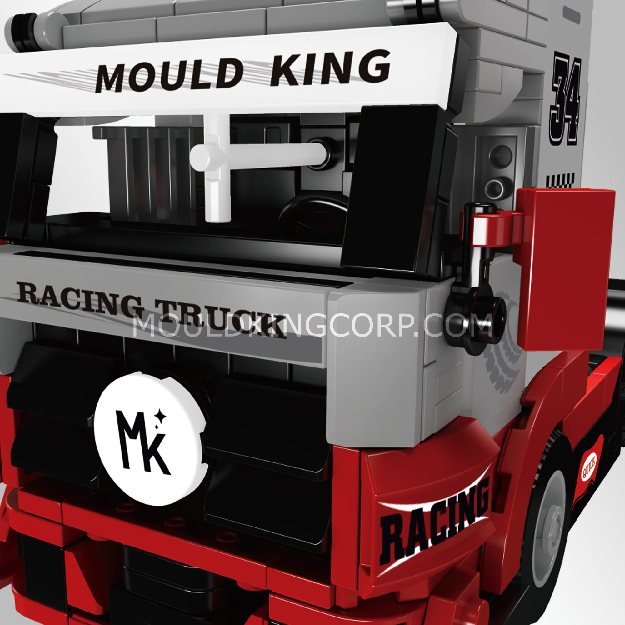 Mould King 24085 Racing Truck Building Set | 491 Pieces
