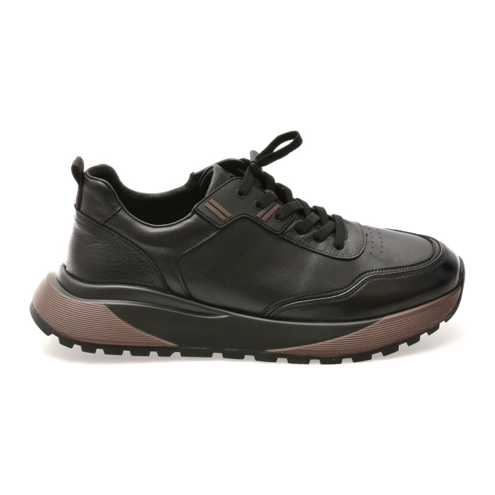 Pantofi sport GRYXX negri, LN42, din piele naturala