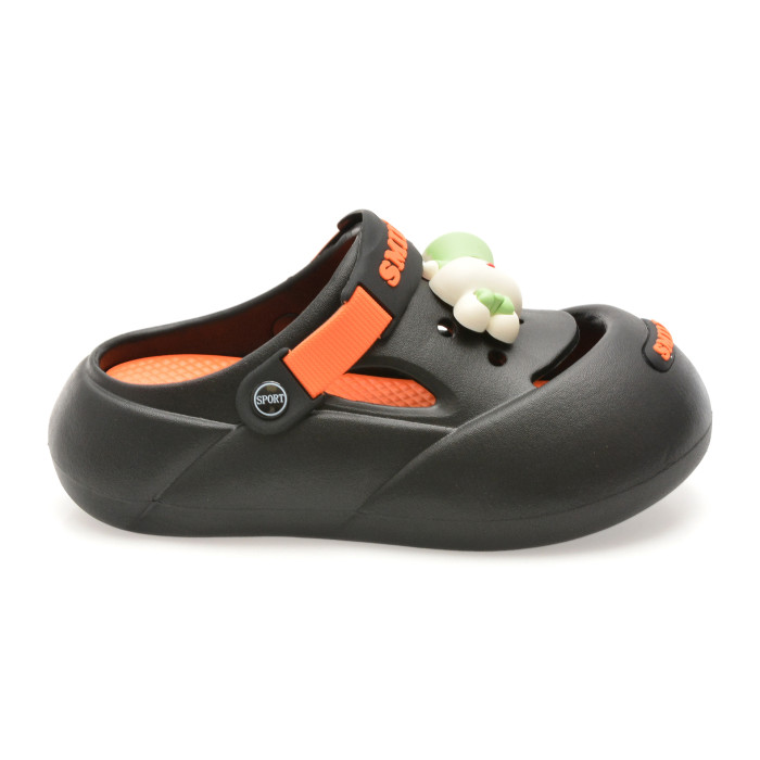 Papuci SELECTION KIDS negri, 3013, din pvc