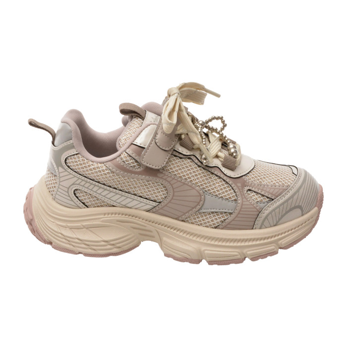 Pantofi sport SELECTION KIDS gri, 25102, din material textil