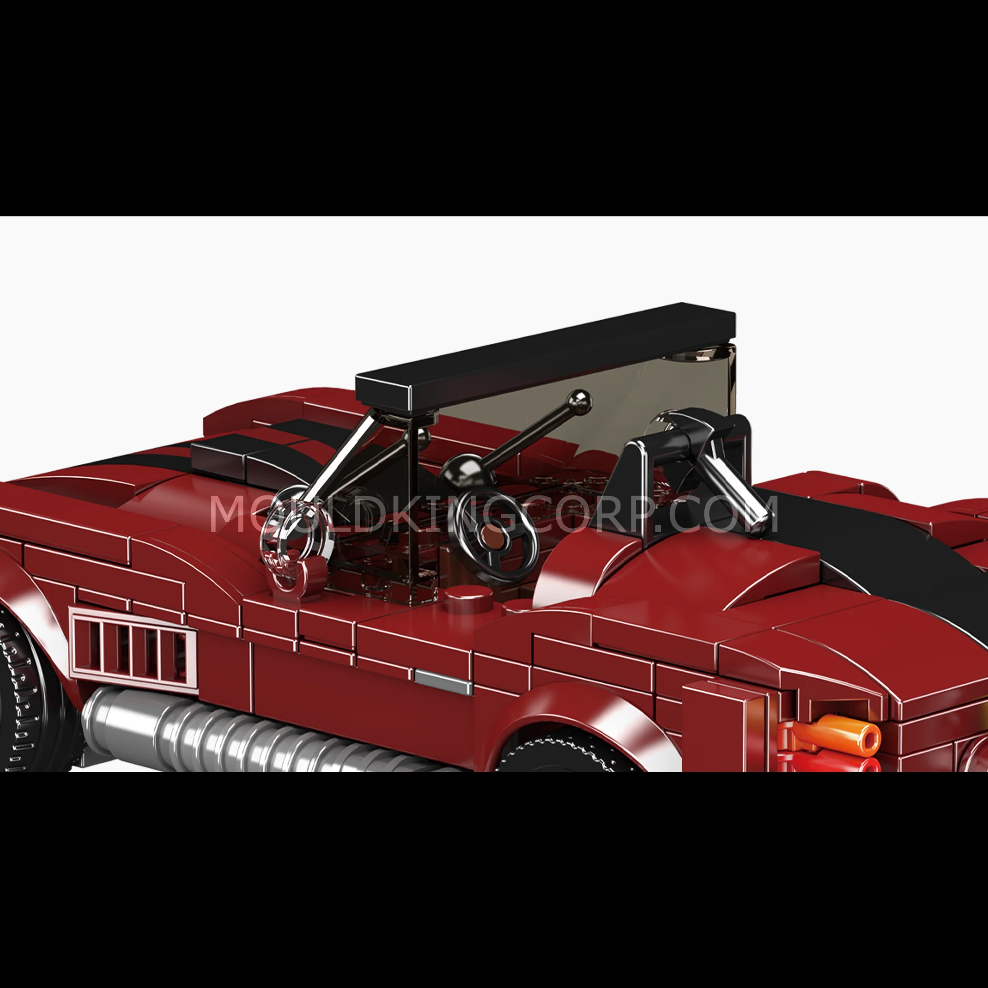 Mould King 27111 Shelby Cobra 427 Roadster Building Set | 395 Pcs