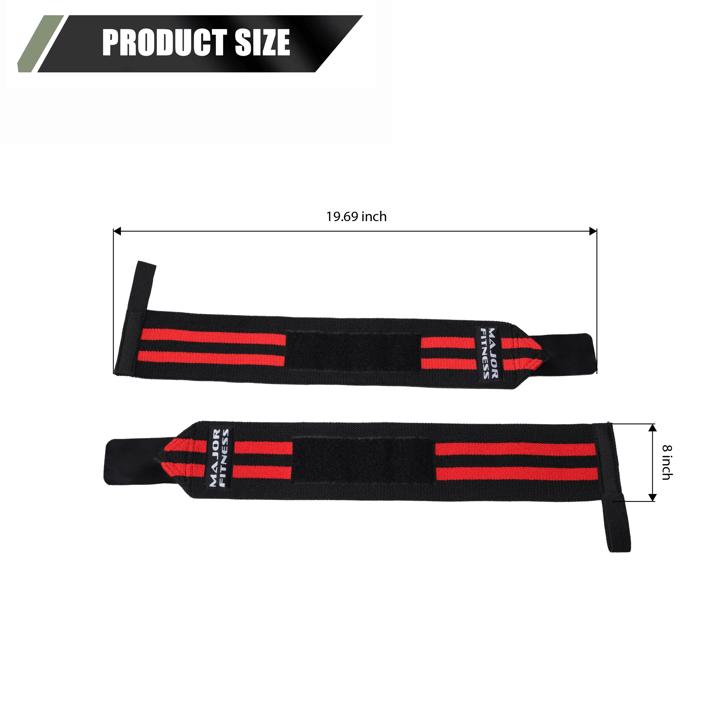 Major Fitness Wrist Wraps
