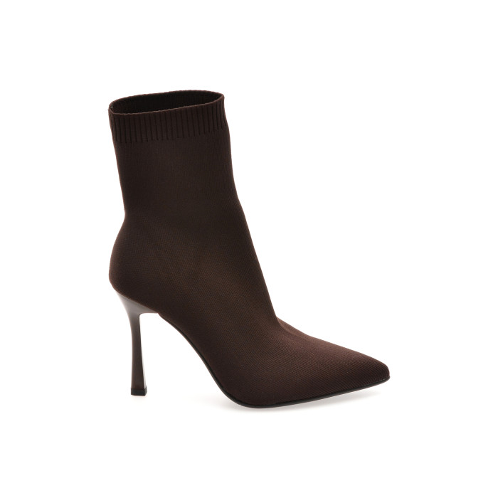 Botine elegante FLAVIA PASSINI maro, AC5831, din material textil