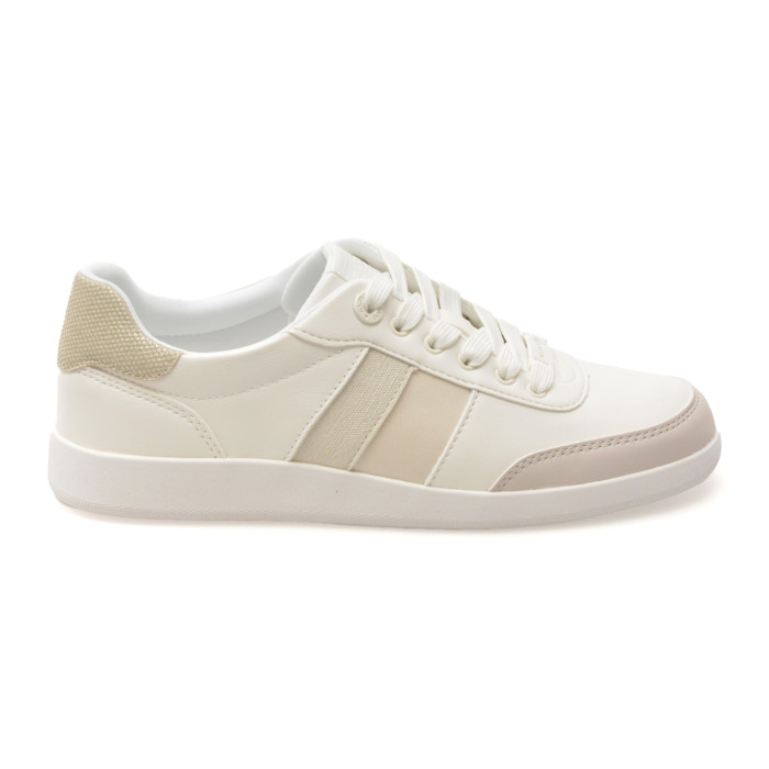 Pantofi sport ALDO albi, HESTIA 100, din piele ecologica