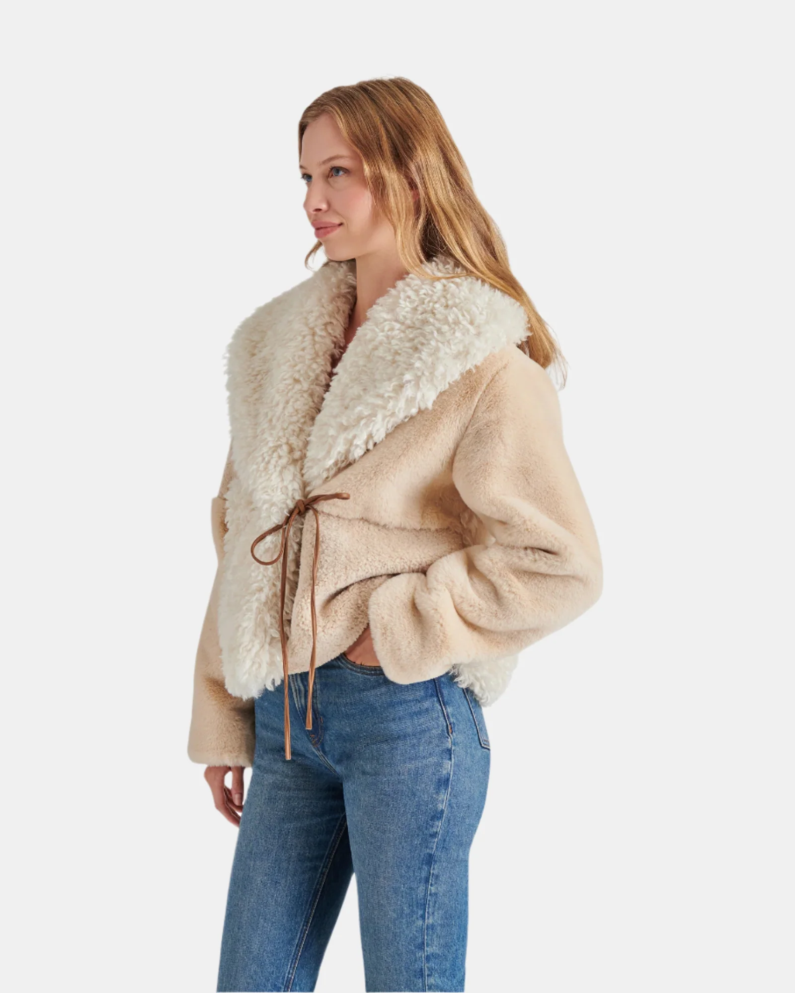 Natural Tone Loose Warm Winter Outer Coat