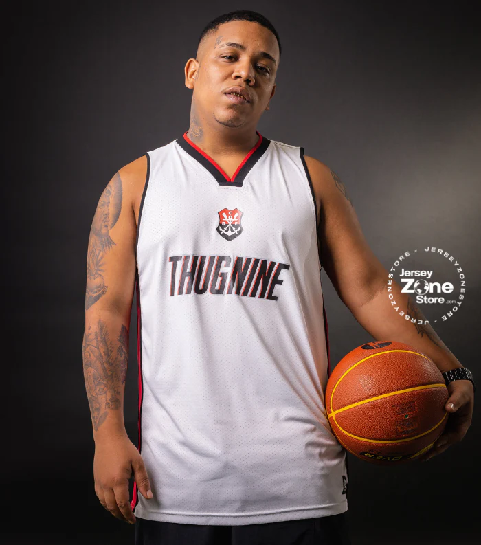 Regata Flamengo Thug Nine Branca