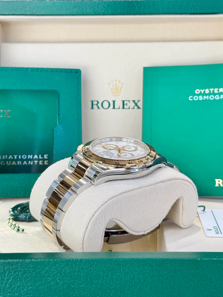 Rolex Daytona Steel & Gold White Dial 116503