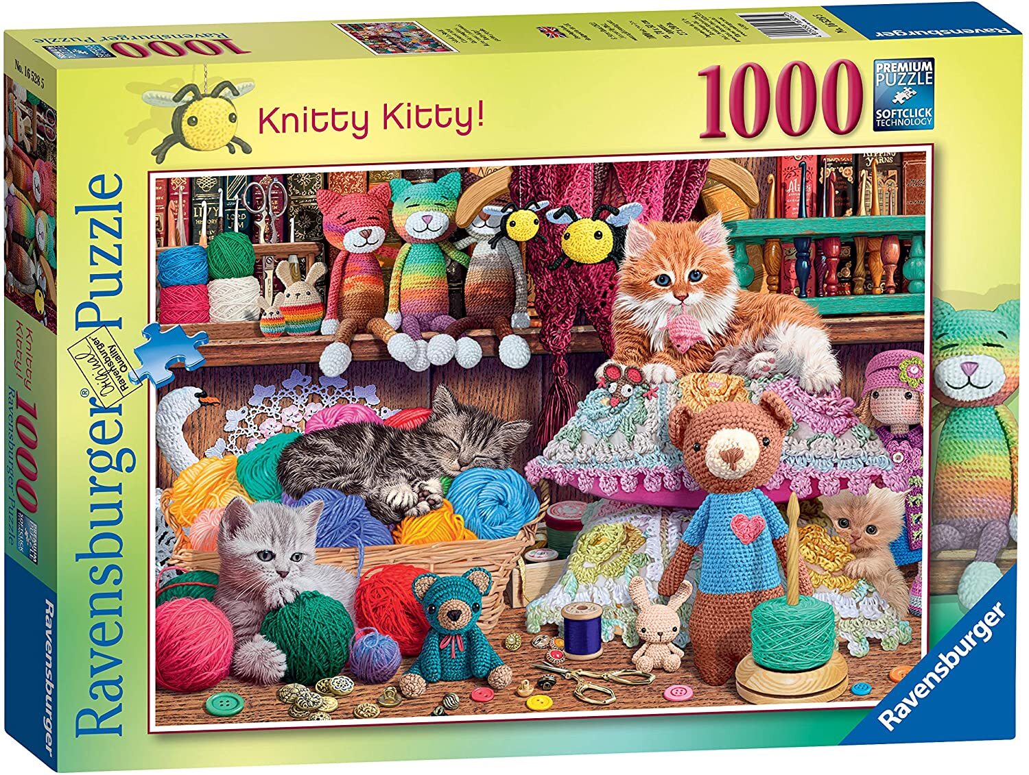 Knitty Kitty 1000 Piece Puzzle