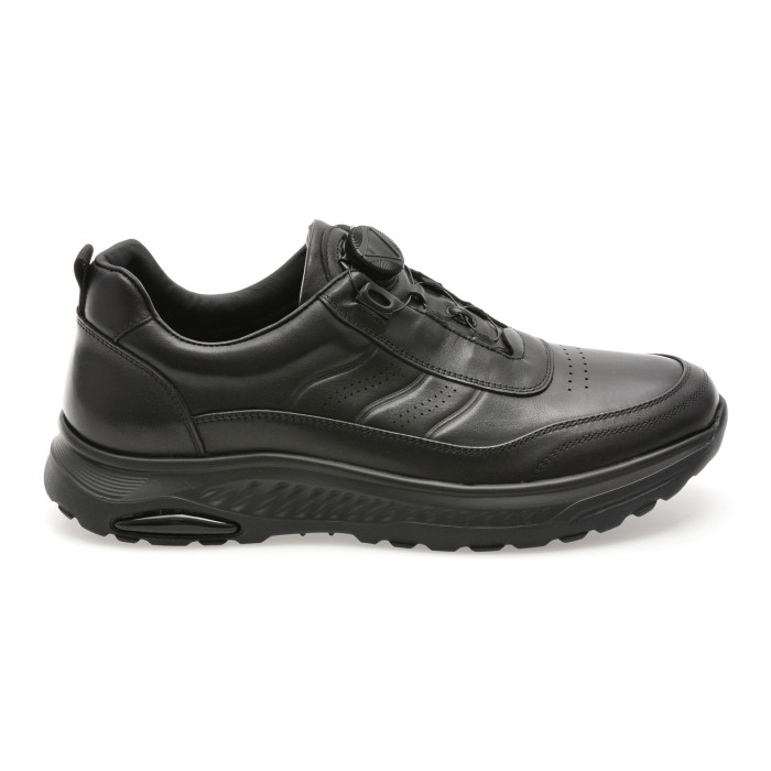 Pantofi sport GRYXX negri, 9528, din piele naturala