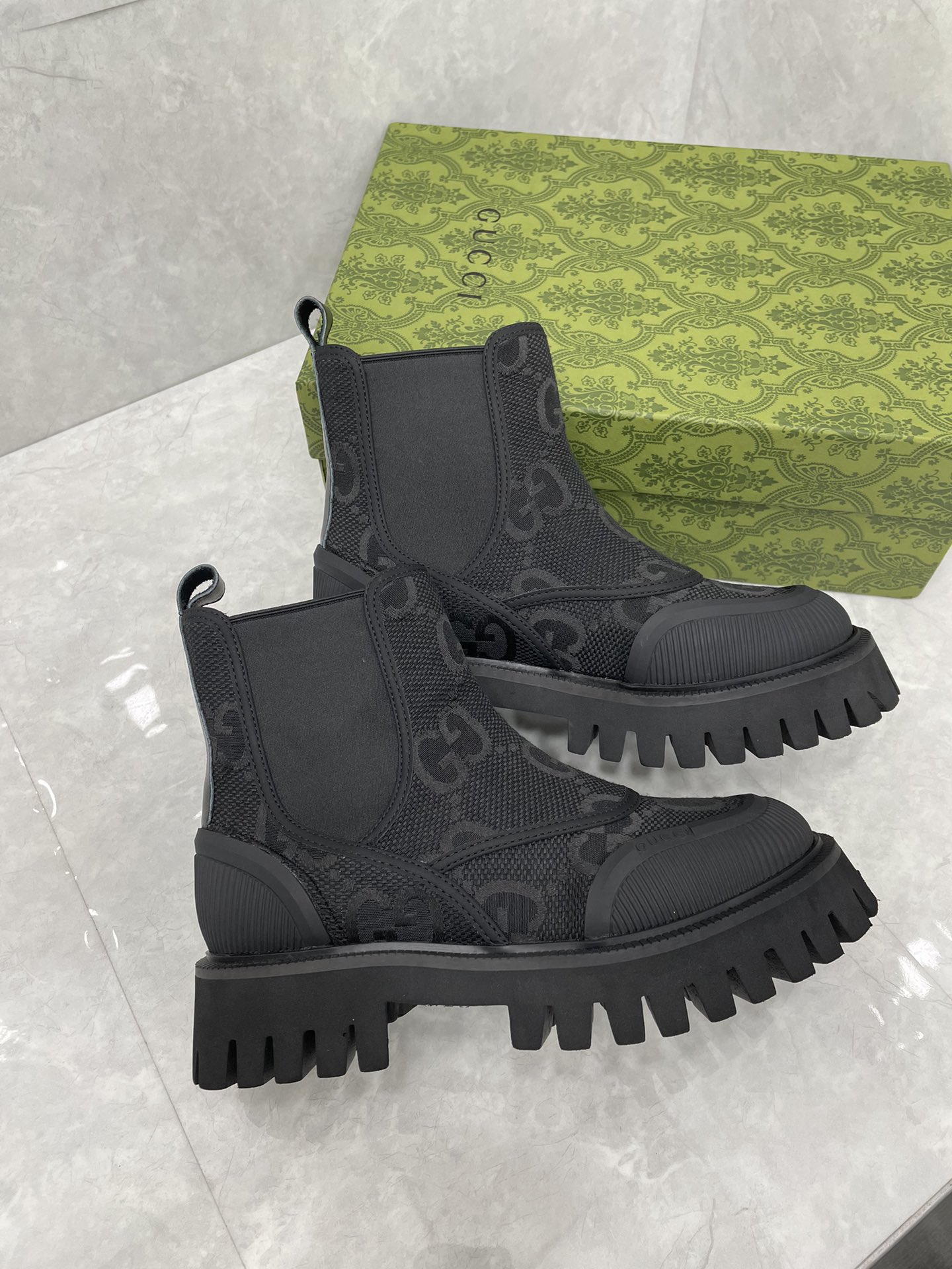 Gucci 23fw New Boots Unisex Size 35-46