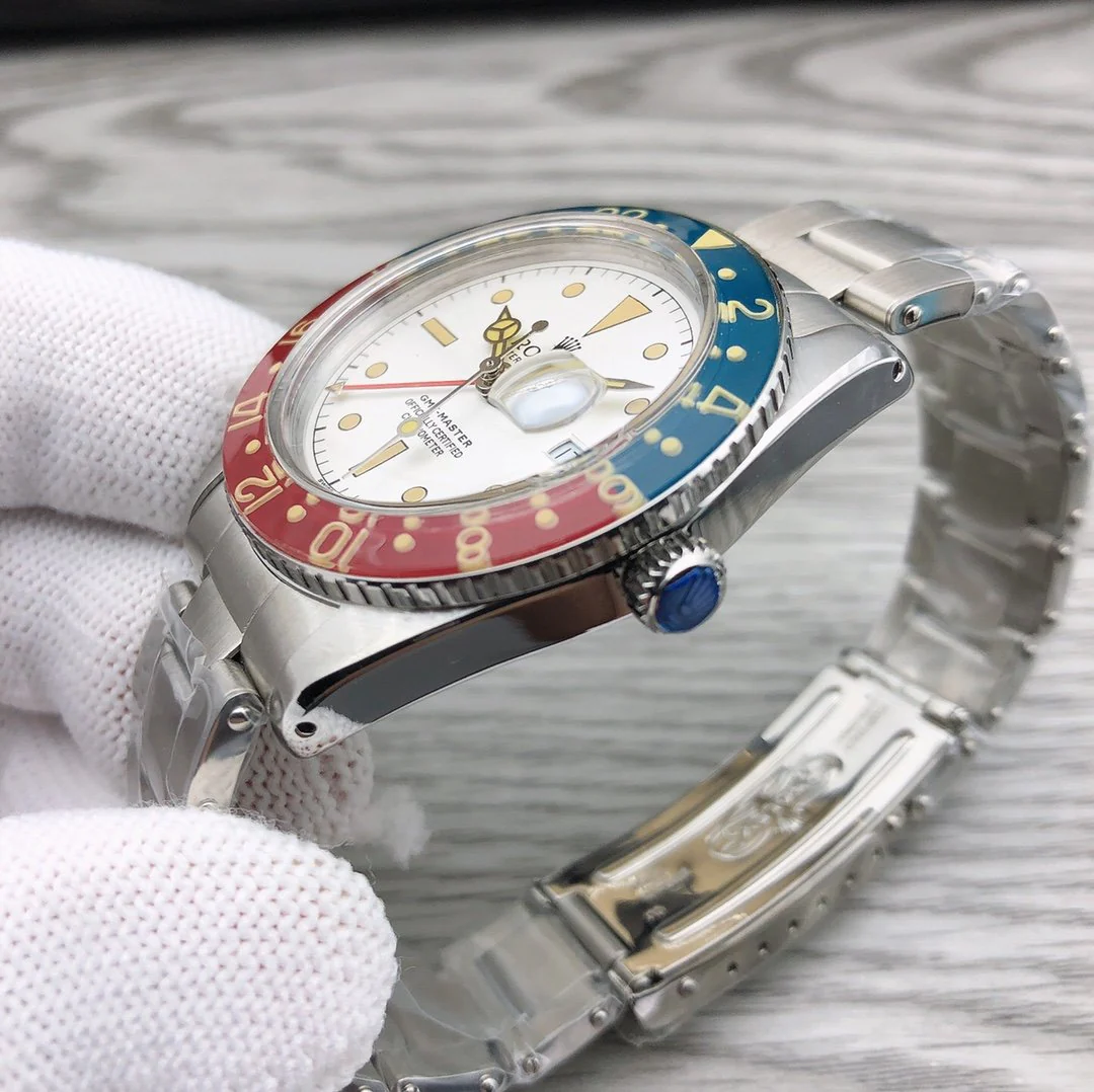 GMT-MASTER VINTAGE PEPSI 40MM WHITE DIAL