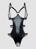 Lovehoney Plus Size Fierce Wet Look Open Cup Body