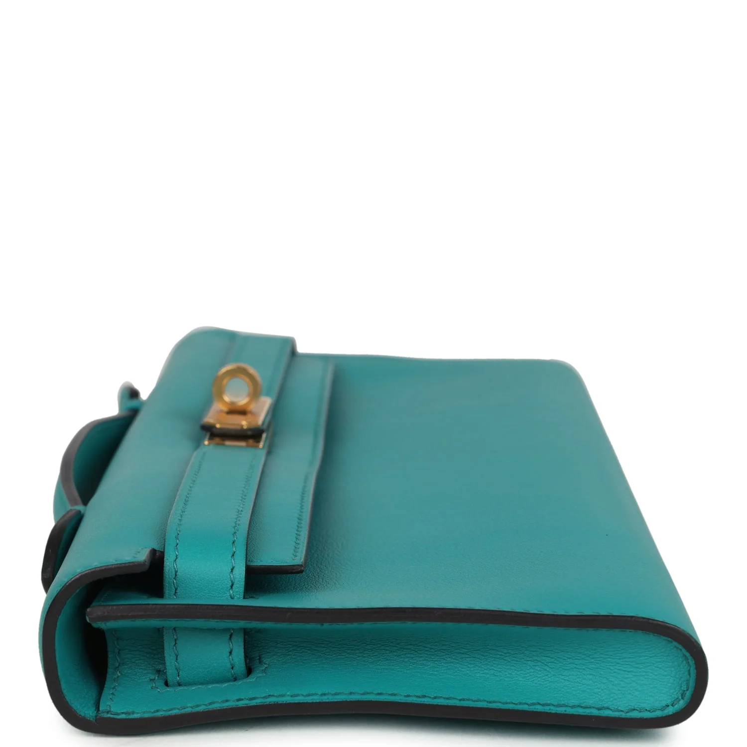 Hermes Kelly Cut Vert Verone Swift Gold Hardware