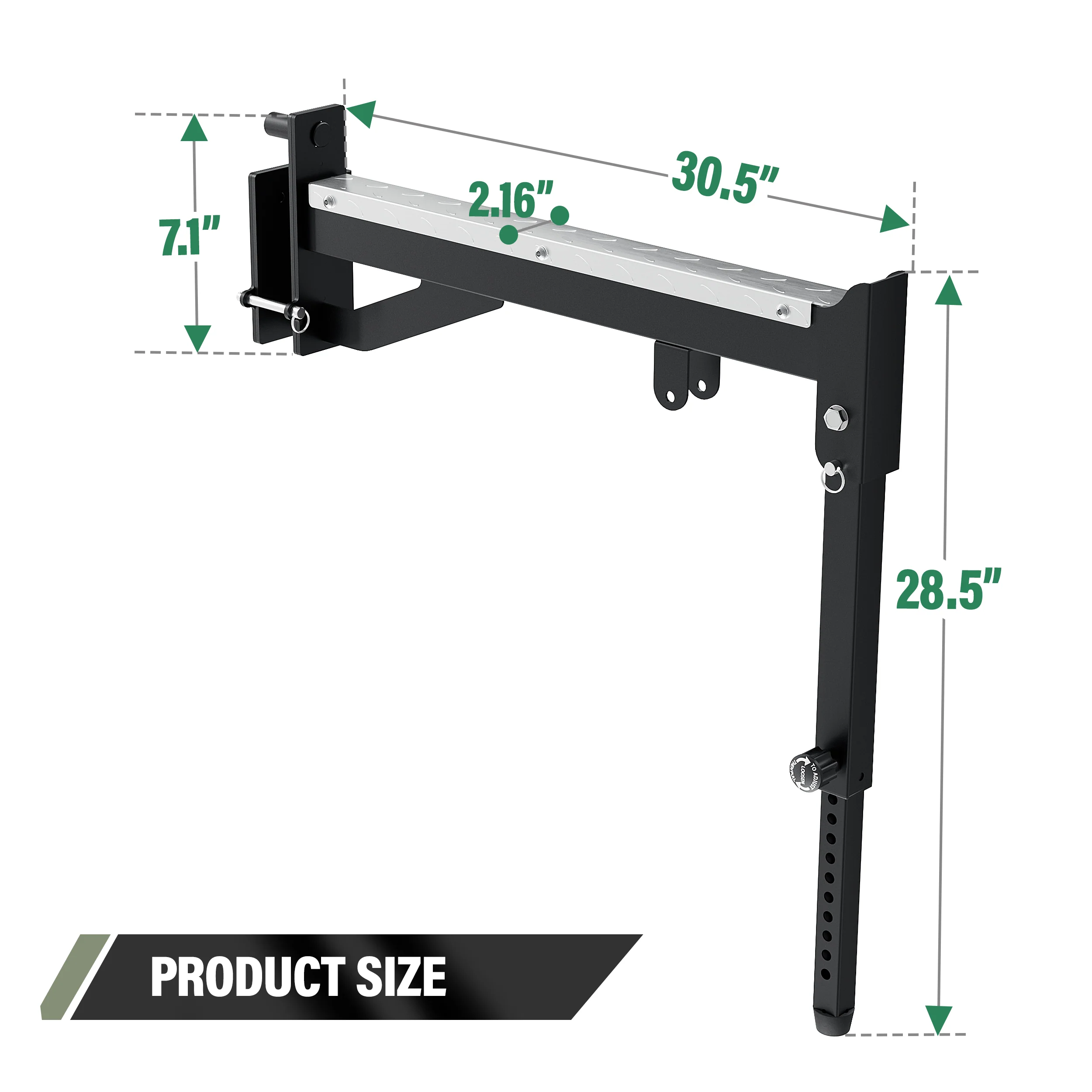 Major Fitness Spotter Arms
