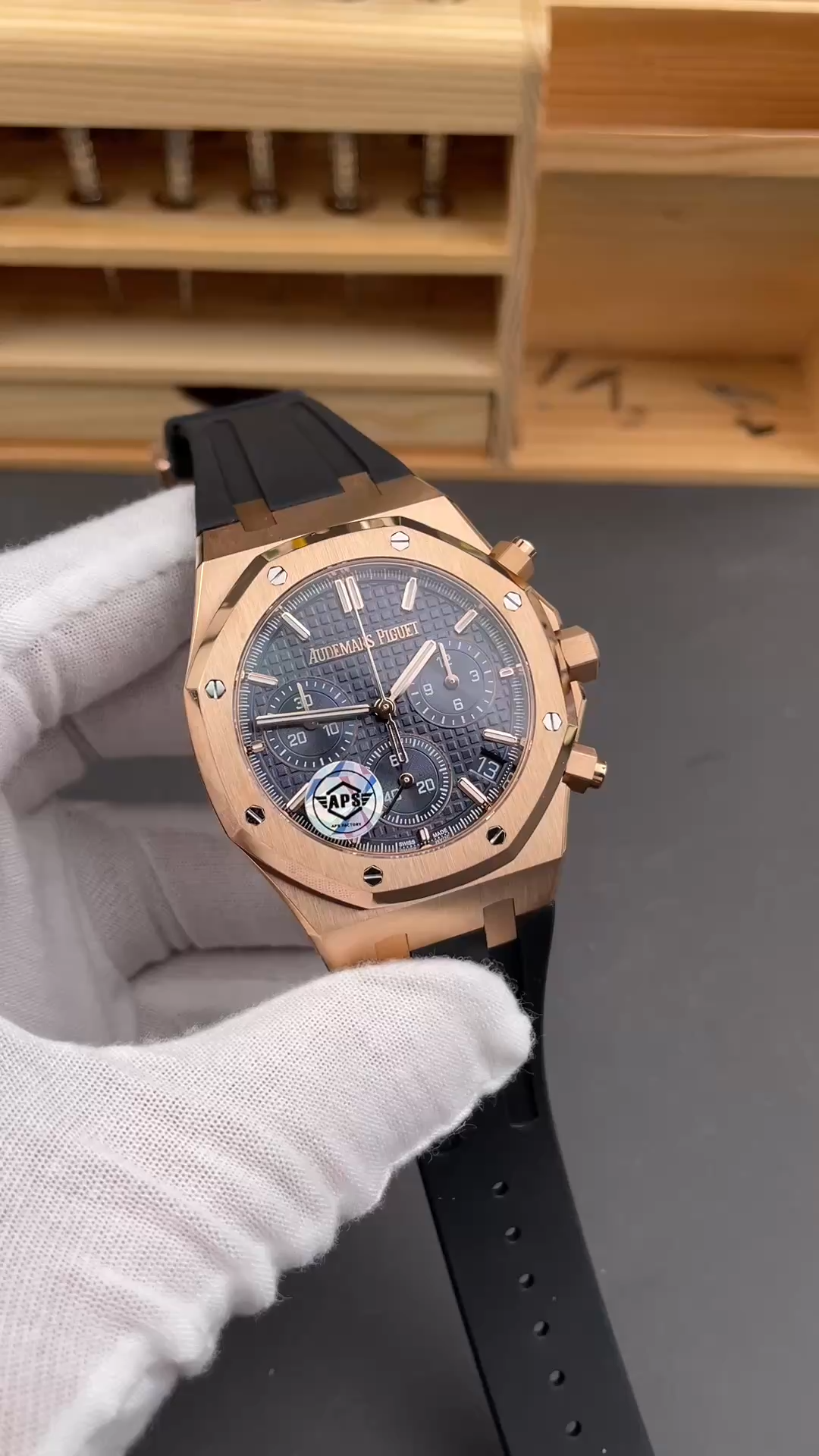 1:1 Clone AP Royal Oak 41mm Black Dial 26420RO.OO.A002CA.01