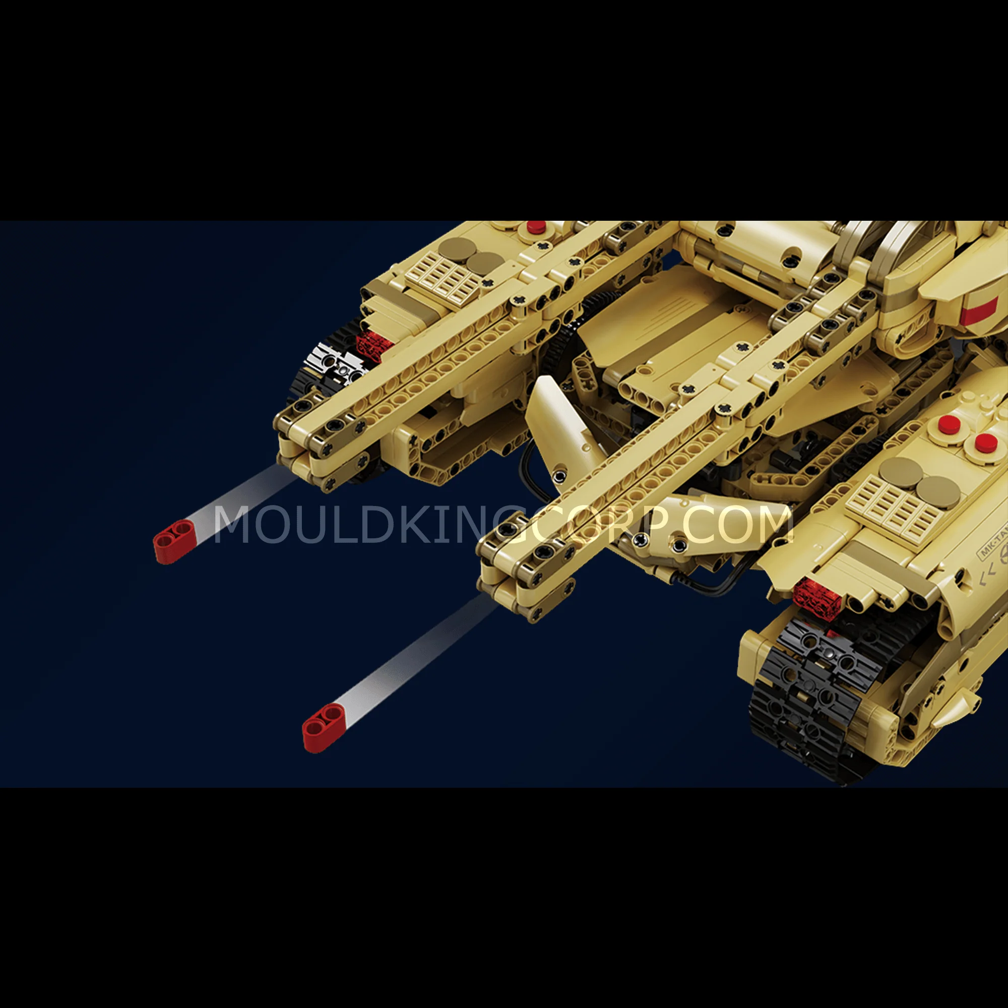Mould King 20011 Motorized Mammoth Tank Building Set | 3,445 PCS