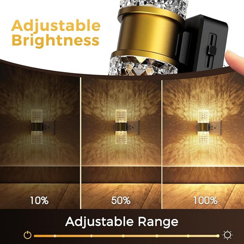 WALLARTISAN LED Night Light,Dimmable Night Lights Plug into Wall