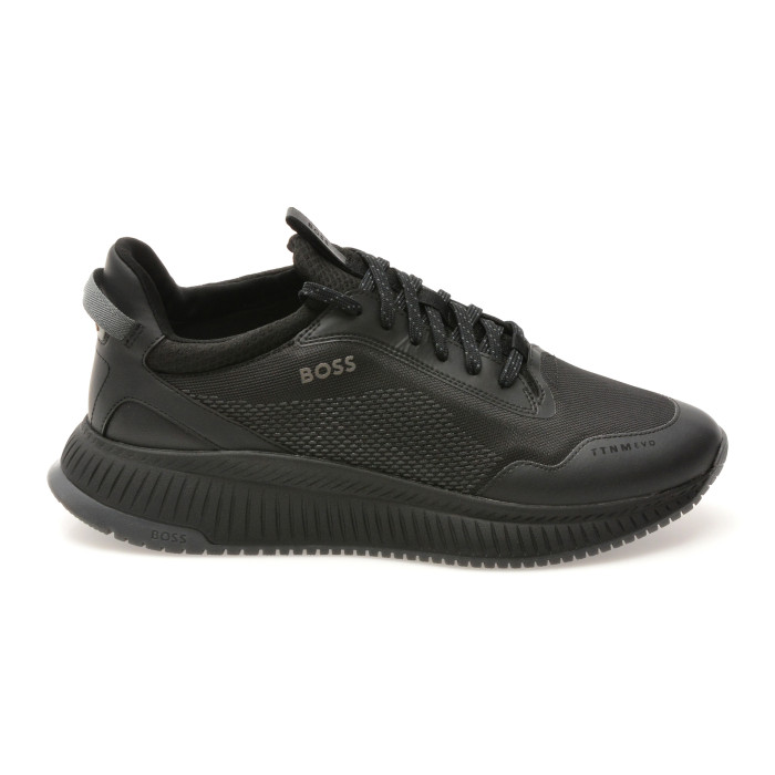 Pantofi sport BOSS negri, 8700, din material textil