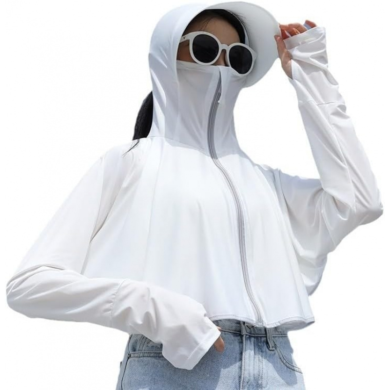 AURETOP Lightweight Sun-Protection-Tops Women Outdoor