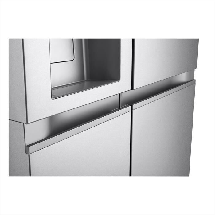 LG - Frigorifero side by side GSLE91MBAC Classe C 628L-Metal Sorbet