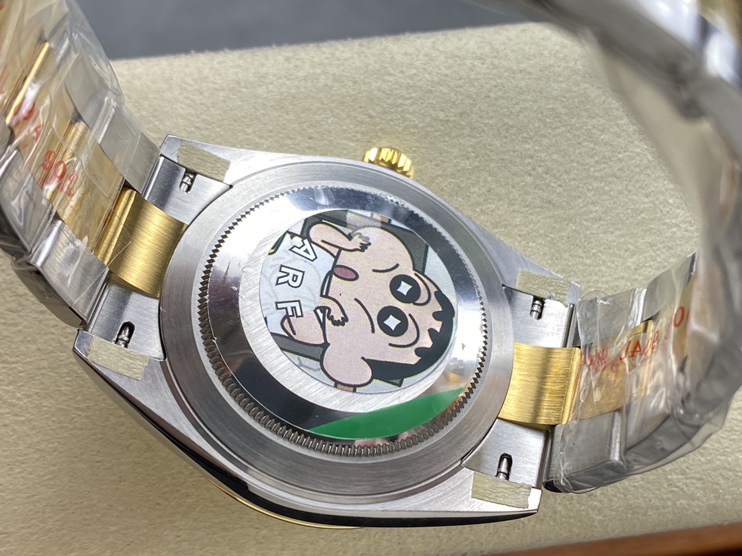 Rolex Datejust 126333 0015 White Index Oyster 41mm Two Tone Steel