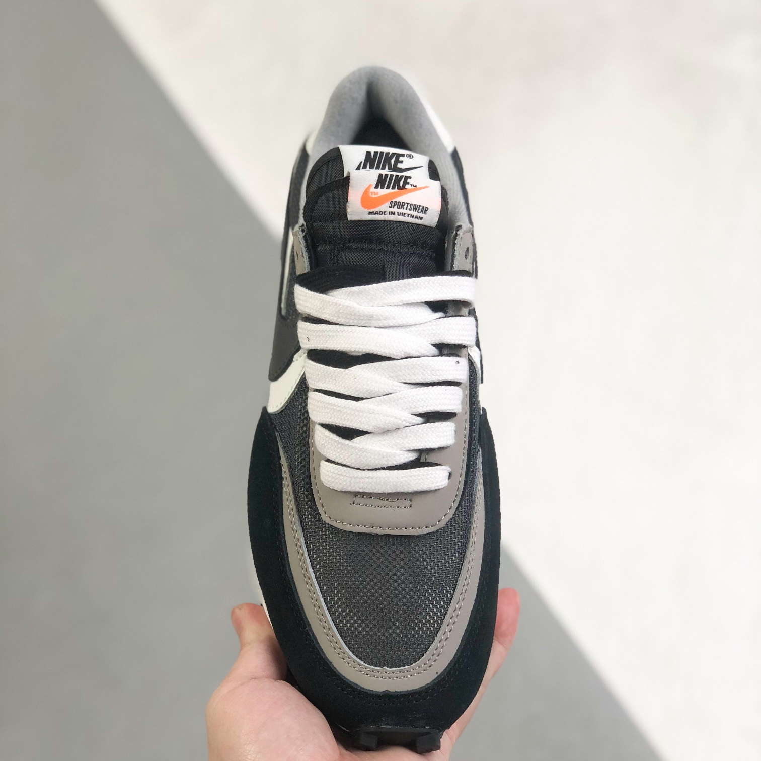 Nike x Sacai LDV Waffle Sneakers Shoes Black Mens/Women 36 - 46