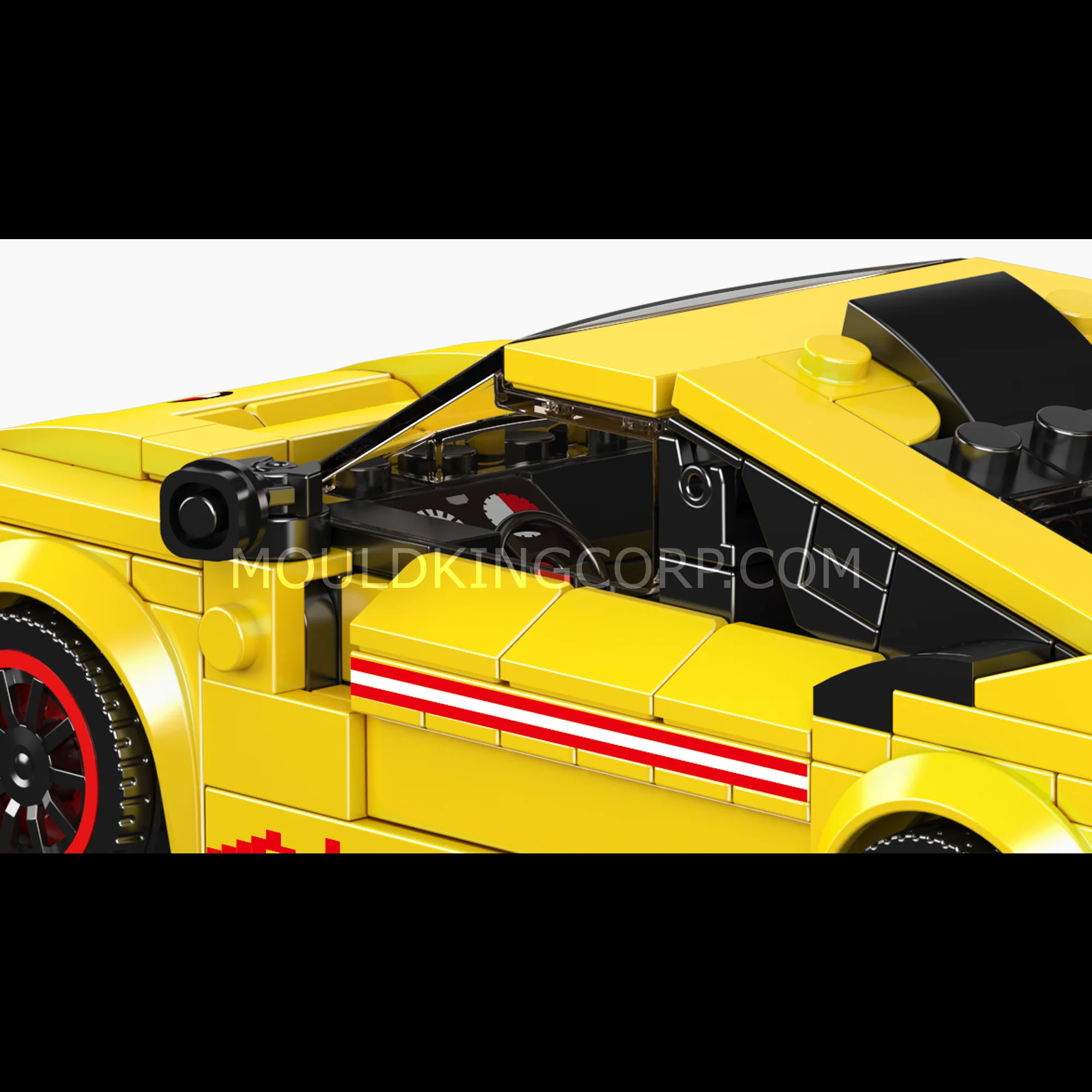 Mould King 27088 EVO38 Rally Car Model Building Set | 466 Pcs