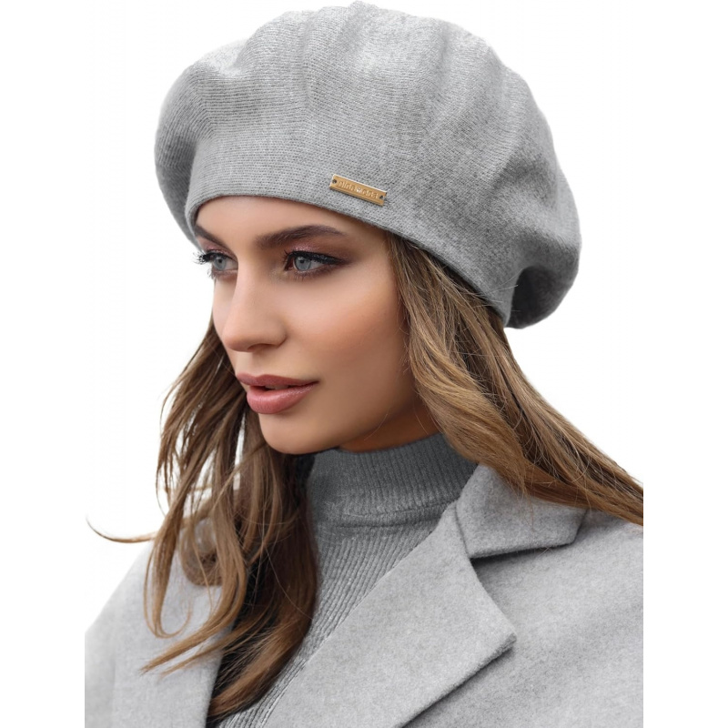 Beret - Warm Lined Wool Angora Knit Berets