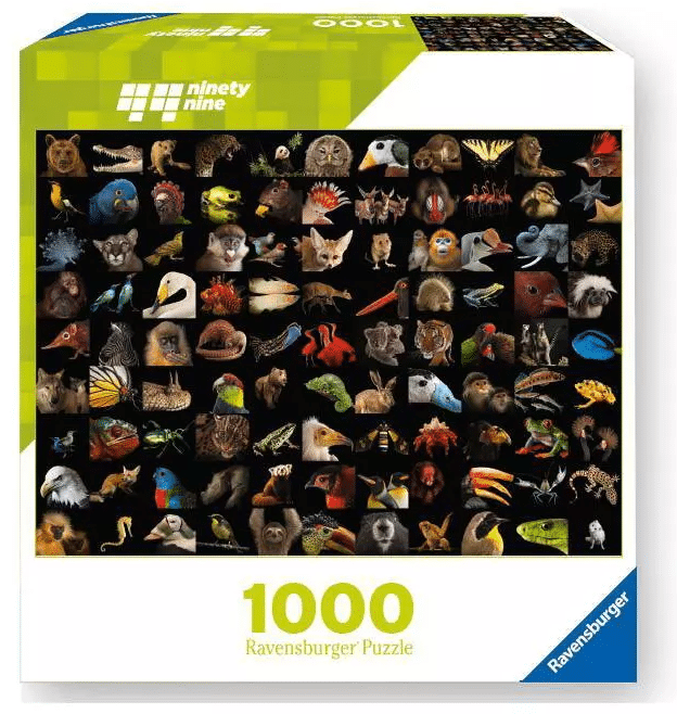99 Beautiful Animals “Photo Ark” 1000 Piece Puzzle