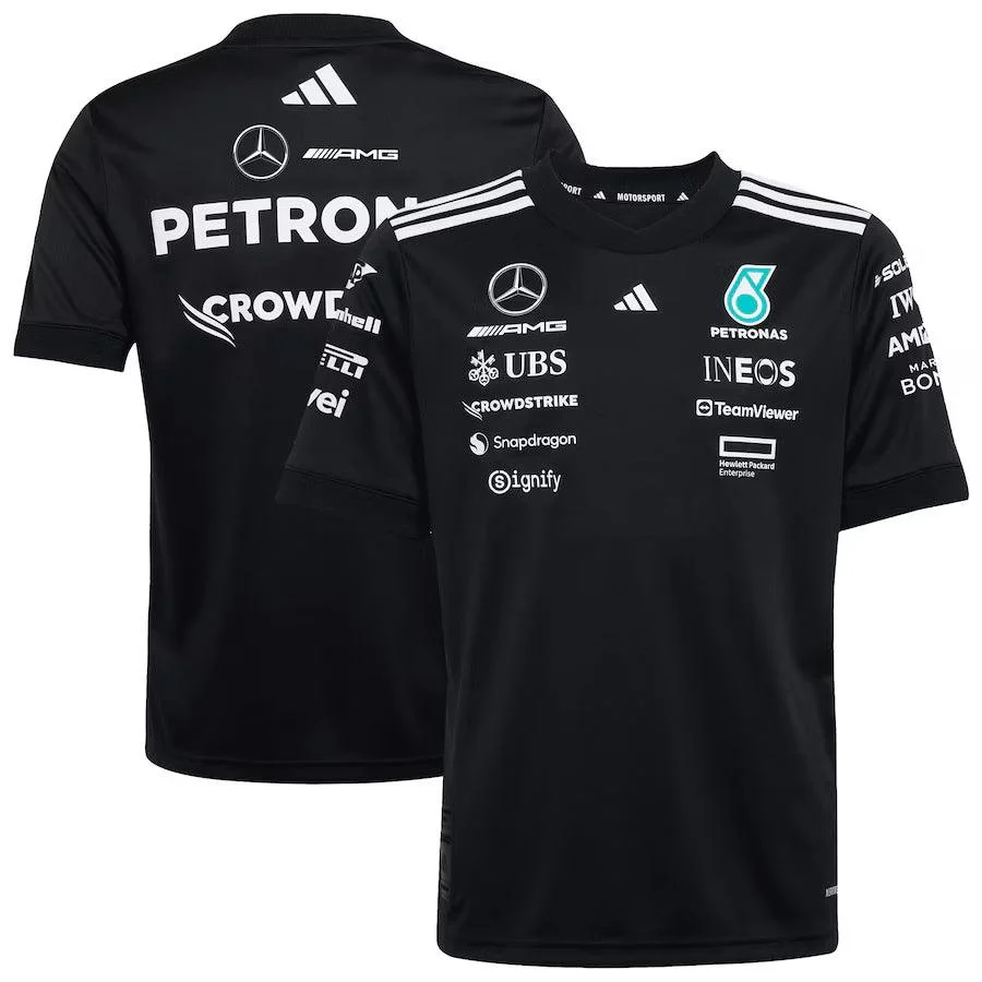 Mercedes AMG Petronas adidas F1 2025 Team Driver T-Shirt Formula 1 F1 Formula One