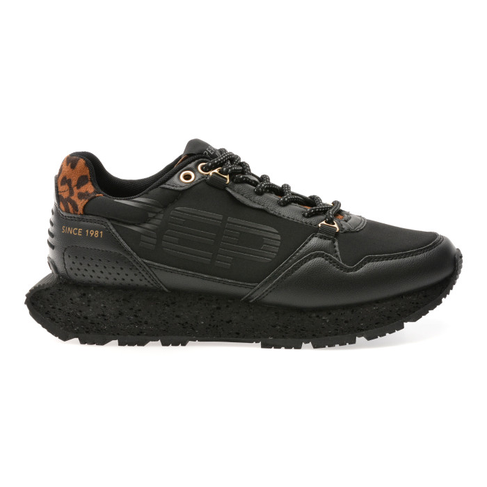 Pantofi sport REPLAY negri, WSG302S, din material textil
