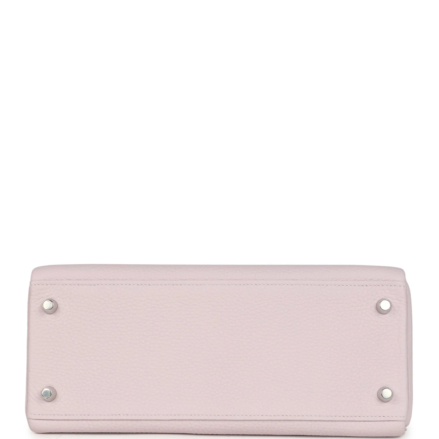 Hermes Kelly Retourne 28 Mauve Pale Clemence Palladium Hardware