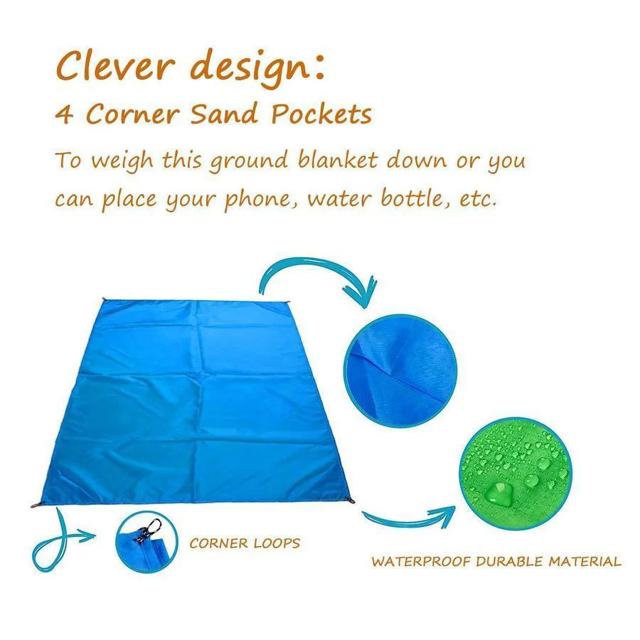 Sandproof Beach Blanket Lightweight